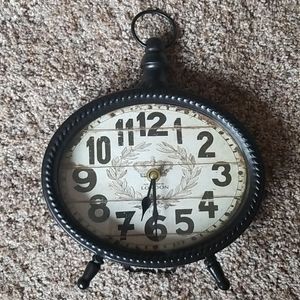Black Table Clock